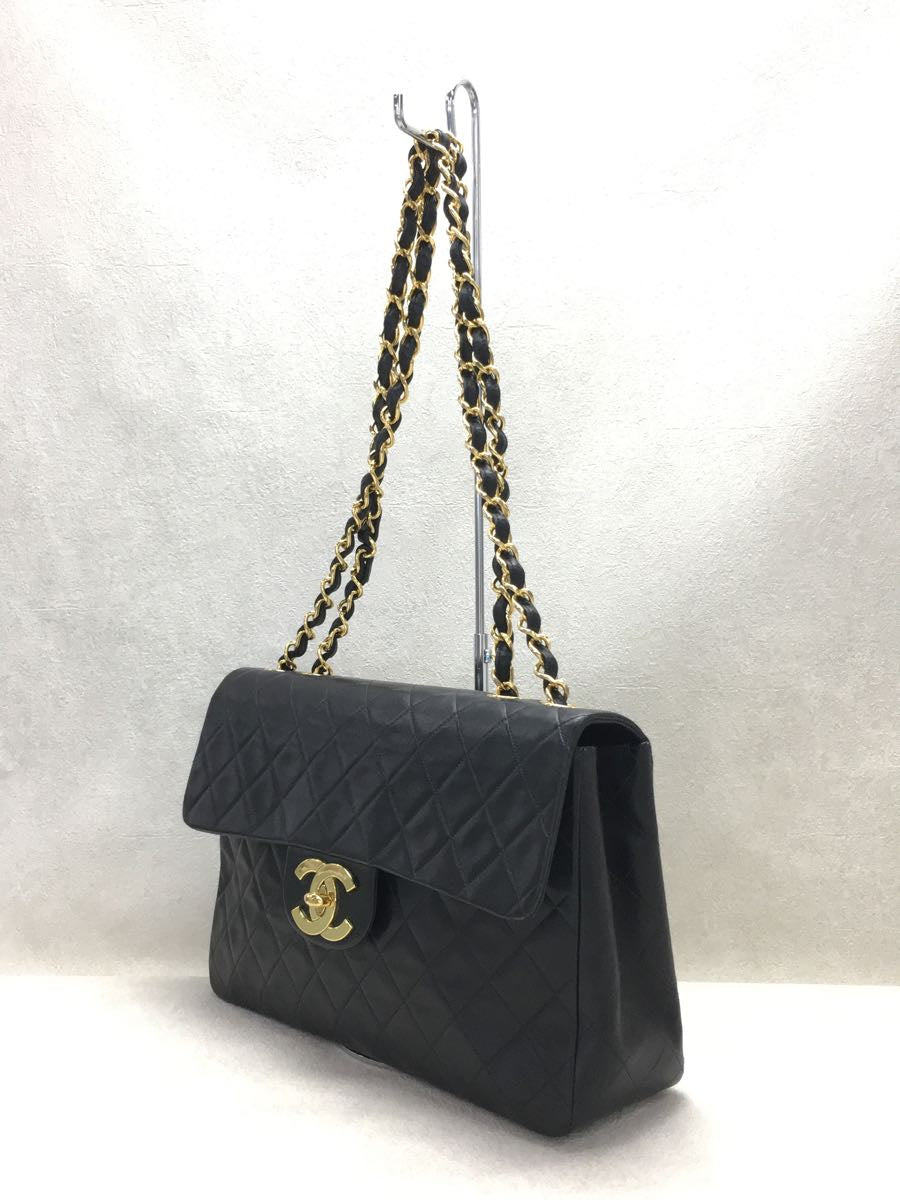 Chanel Leather Matelasse Plain Shoulder Bag