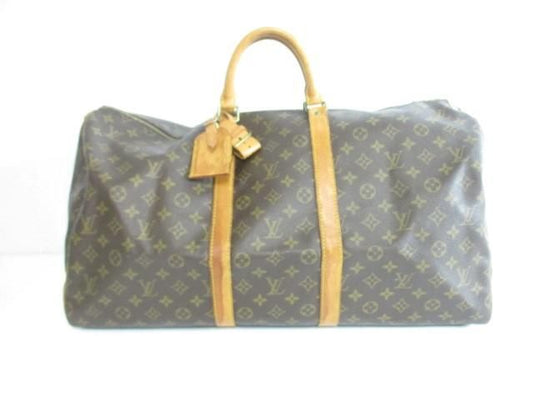 Louis Vuitton Monogram Keepall 55 Shoulder Bag