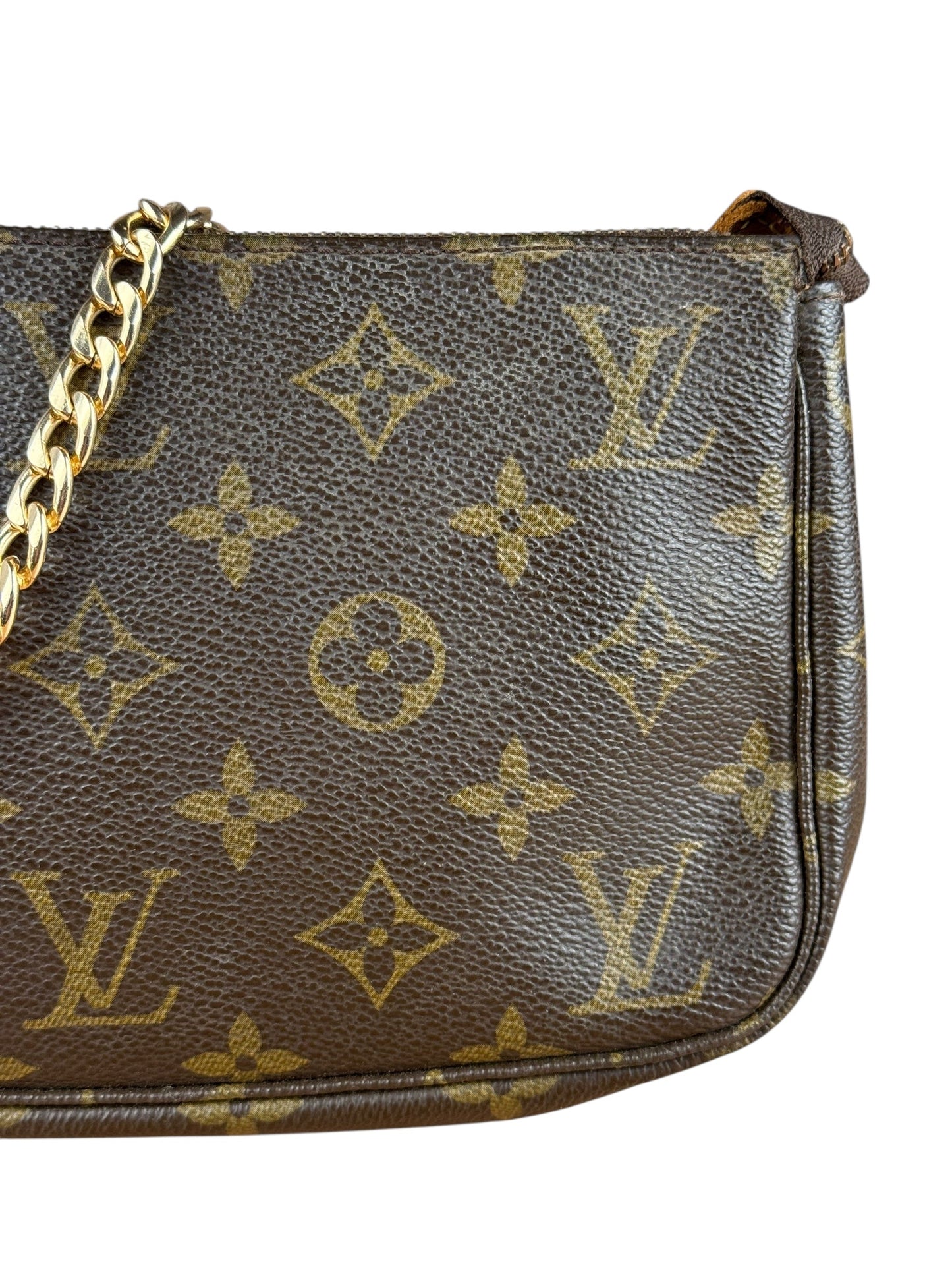 Louis Vuitton Monogram Pochette (Replacement Chain)