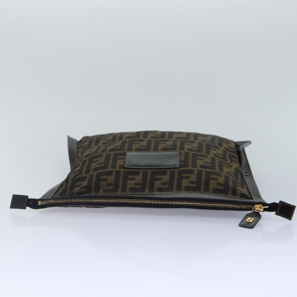 Fendi Zucca  Canvas Clutch Bag