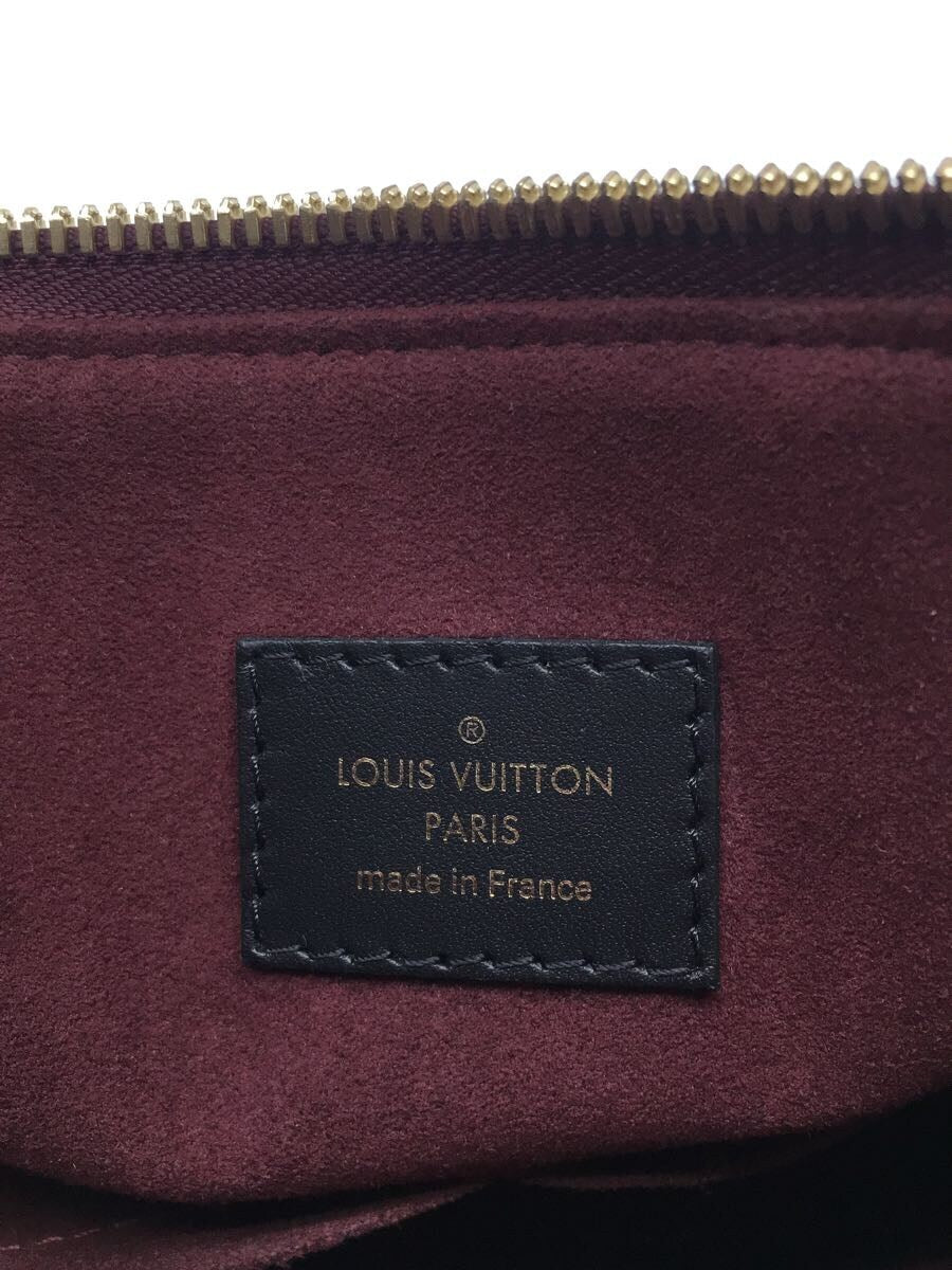 Louis Vuitton V Tote MM Monogram Leather Shoulder Bag