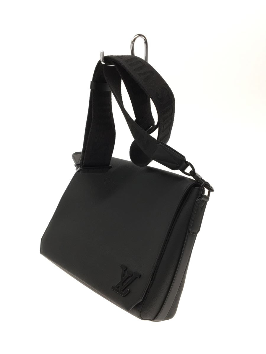 Louis Vuitton Takeoff Messenger LV Aerogram  Leather Shoulder Bag