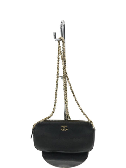 Chanel Leather Plain Chain Shoulder Bag