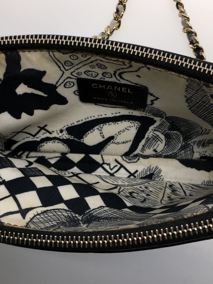 Chanel Leather Plain Chain Shoulder Bag