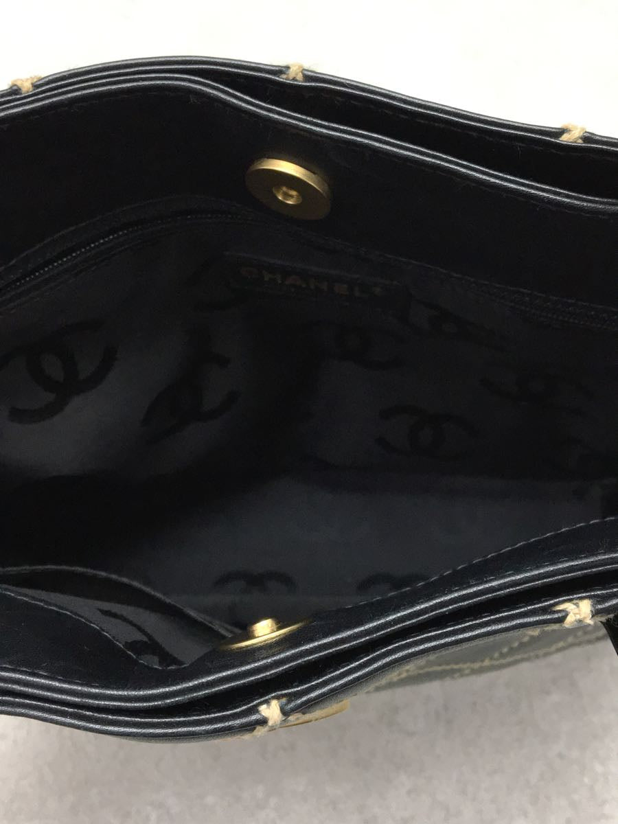 Chanel Leather Coco Mark Guarantee Handbag