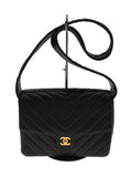 Chanel Chevron Stitch Shoulder Bag