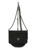 Chanel Enamel Plain Brilliant Chain Wallet