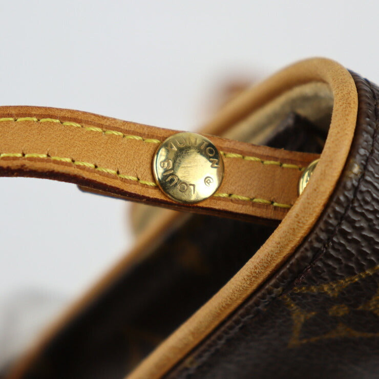 Louis Vuitton Pochette Twin PM Monogram Canvas Leather Shoulder Bag