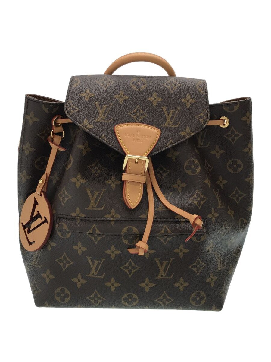 Louis Vuitton Montsouris NM PM Monogram Brown Rucksack Leather