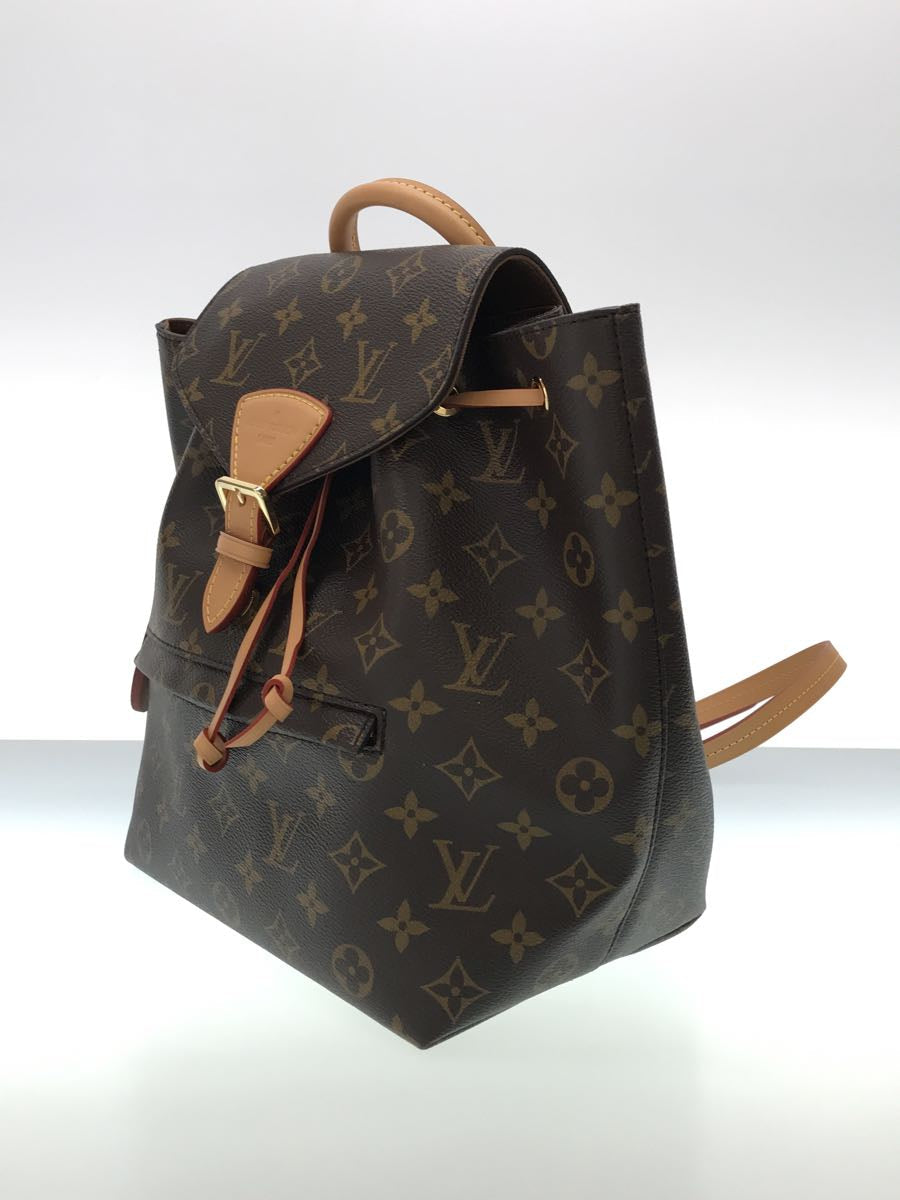 Louis Vuitton Montsouris NM PM Monogram Brown Rucksack Leather
