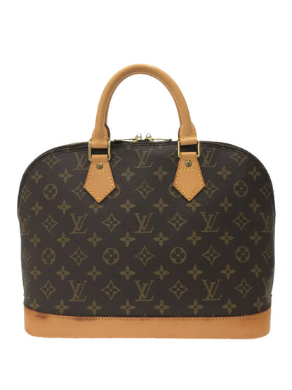 Louis Vuitton Alma Monogram Brown Handbag PVC