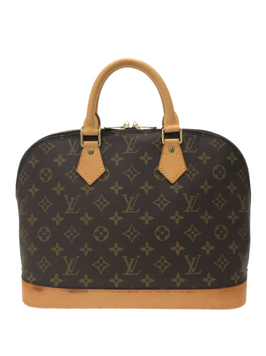 Louis Vuitton Alma Monogram Brown Handbag PVC