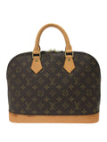 Louis Vuitton Alma Monogram Brown Handbag PVC