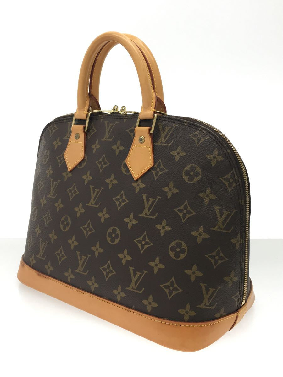Louis Vuitton Alma Monogram Brown Handbag PVC