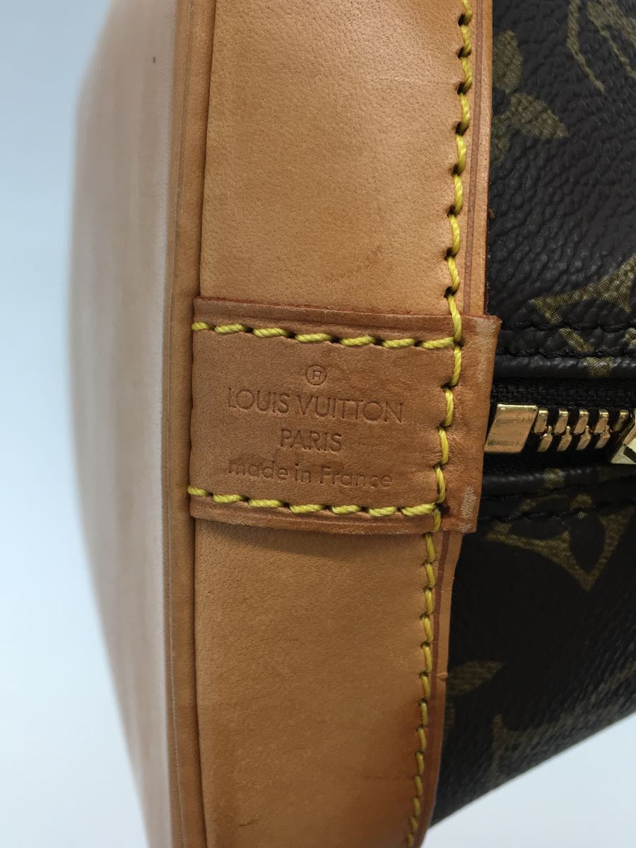 Louis Vuitton Alma Monogram Brown Handbag PVC