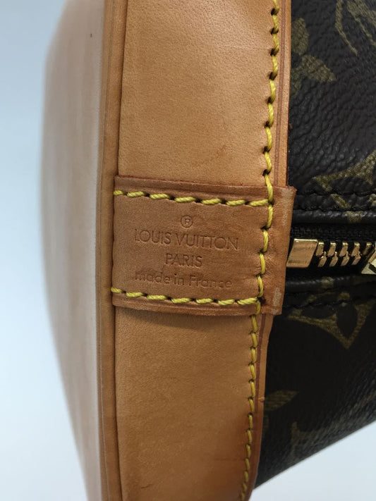 Louis Vuitton Alma Monogram Brown Handbag PVC