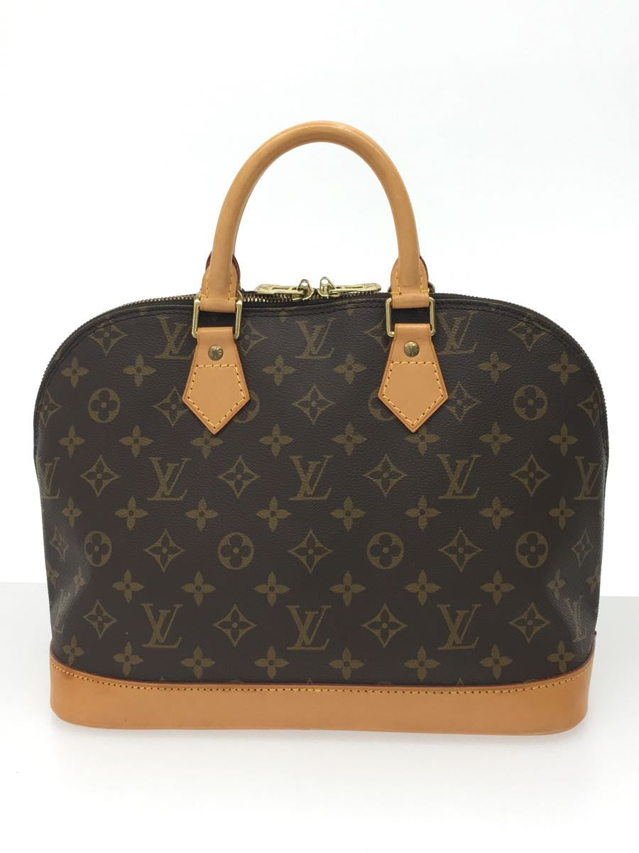 Louis Vuitton Alma Monogram Brown Handbag PVC