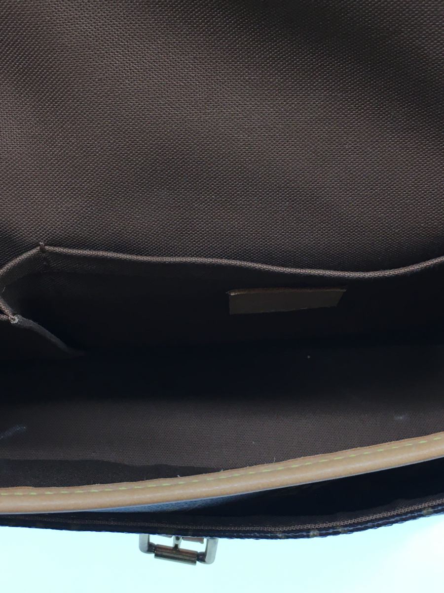 Louis Vuitton Sologne Monogram Brown PVC Shoulder Bag