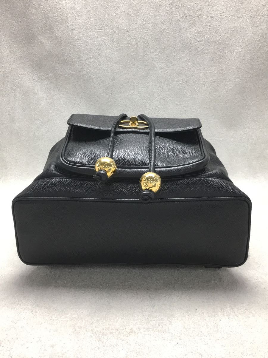 Chanel Leather Pouch Caviar Skin Backpack