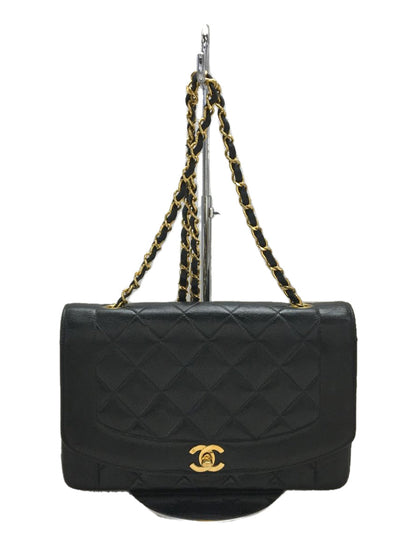 Chanel Diana Flap Matelasse Leather Shoulder Bag
