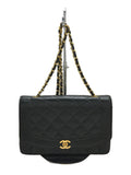Chanel Diana Flap Matelasse Leather Shoulder Bag