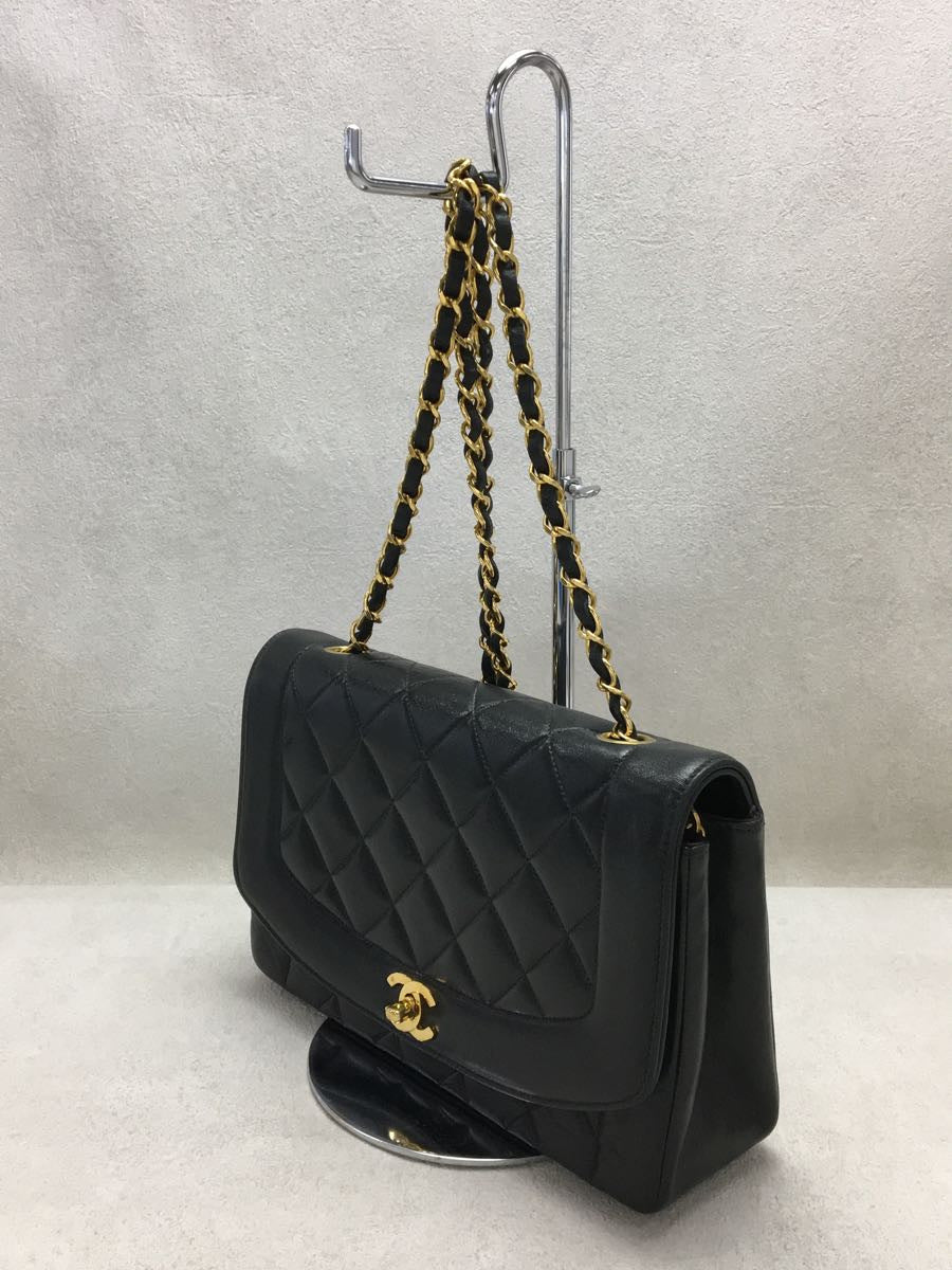 Chanel Diana Flap Matelasse Leather Shoulder Bag