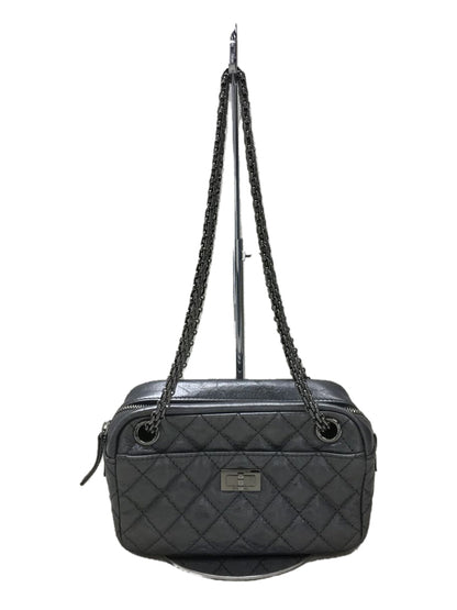 Chanel Leather Chain Silver Bag
