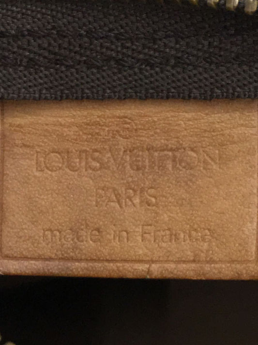 Louis Vuitton Mini Speedy Monogram Canvas Brown Shoulder Bag
