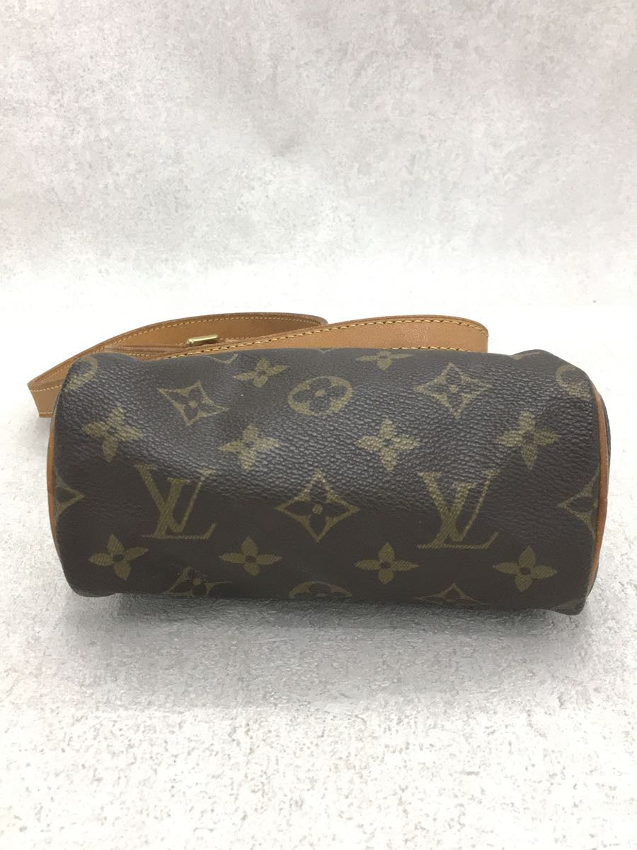 Louis Vuitton Mini Speedy Monogram Canvas Brown Shoulder Bag