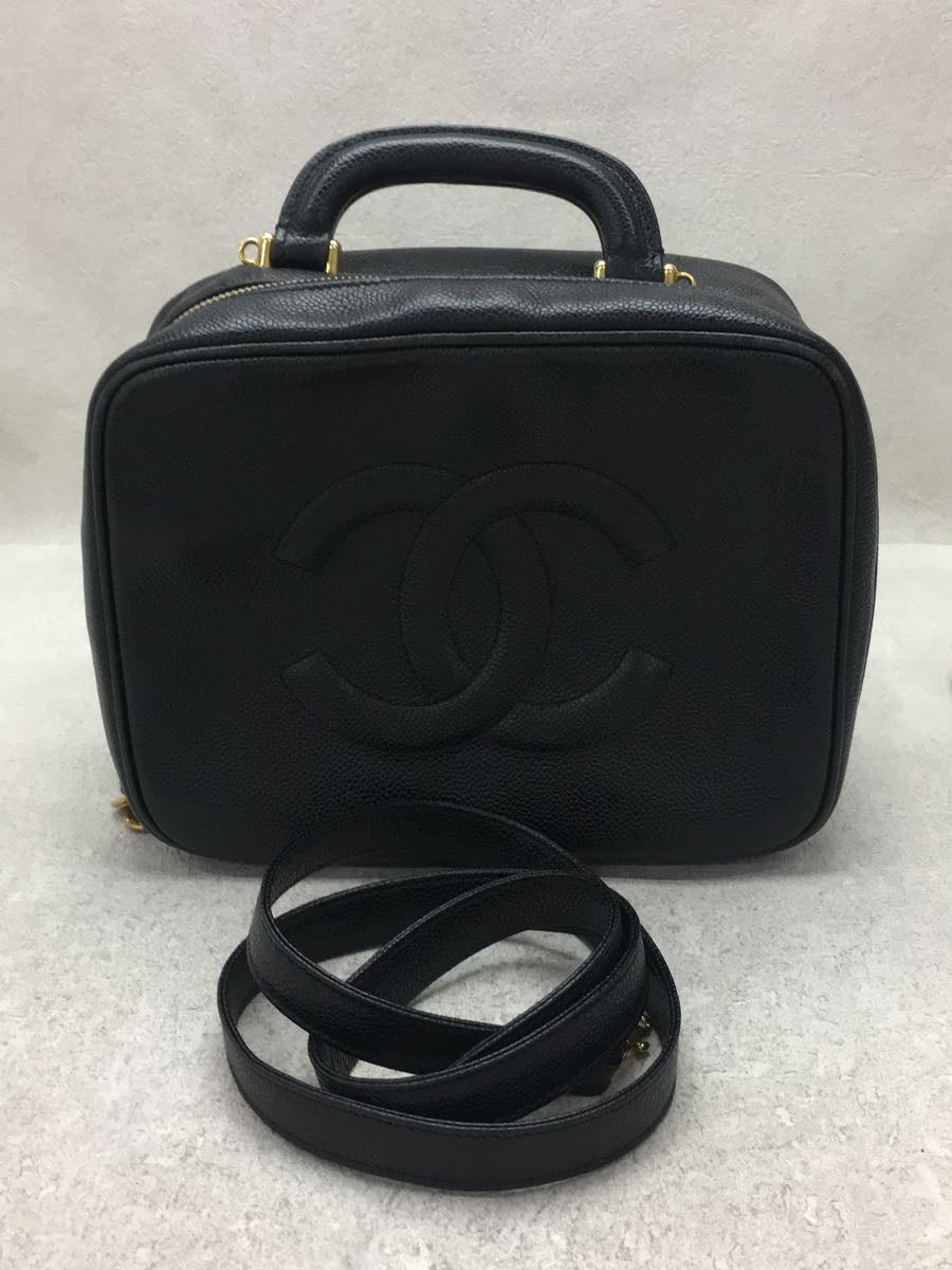 Chanel Leather Caviar Skin Handbag