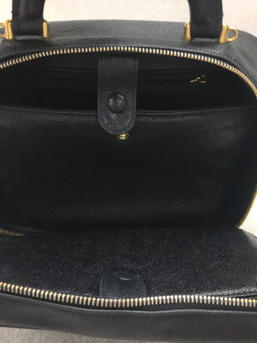 Chanel Leather Caviar Skin Handbag