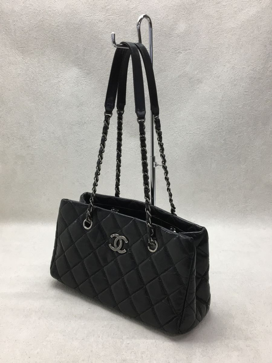 Chanel Plain Coco Mark Chain Tote Bag