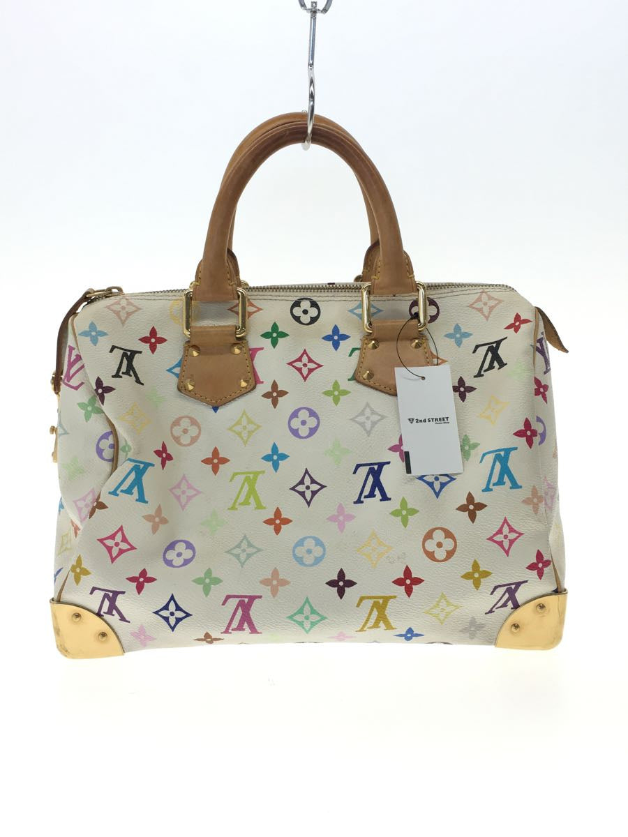 Louis Vuitton Speedy 30 Monogram Multicolor PVC Handbag