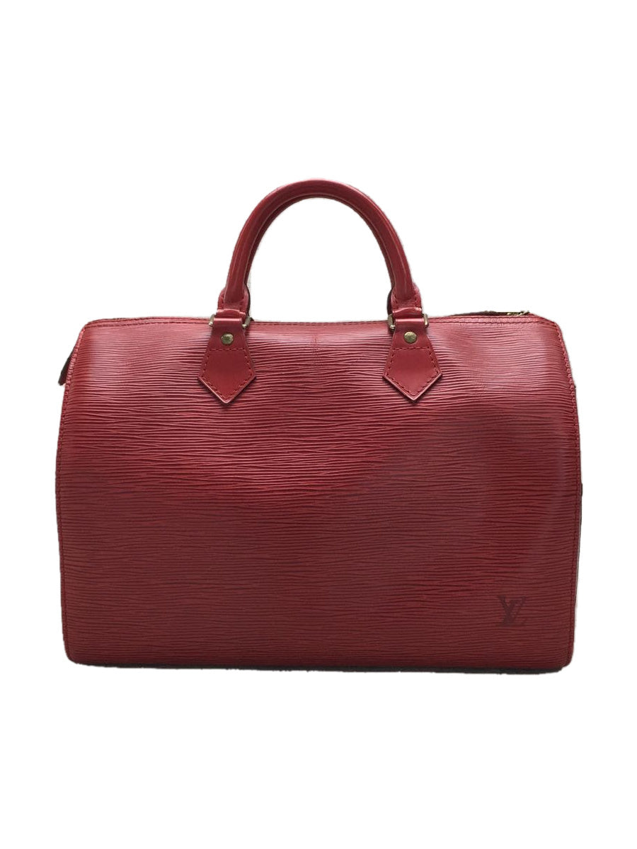 Louis Vuitton Speedy 25 Epi Red Leather Handbag