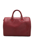 Louis Vuitton Speedy 25 Epi Red Leather Handbag