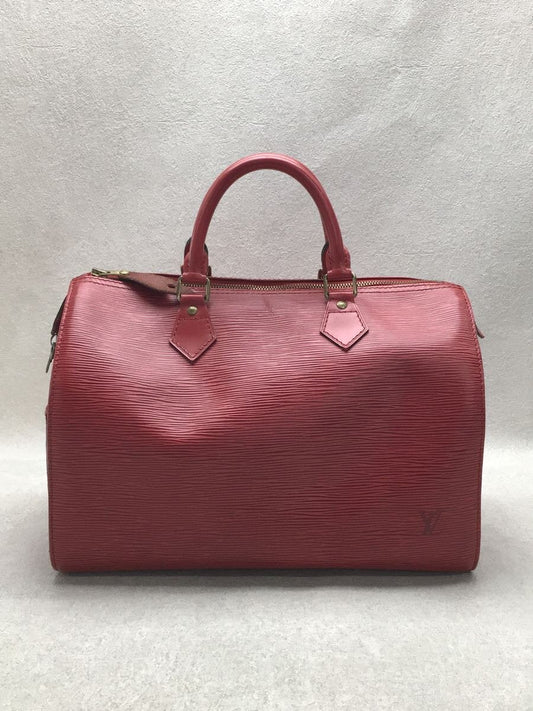Louis Vuitton Speedy 25 Epi Red Leather Handbag