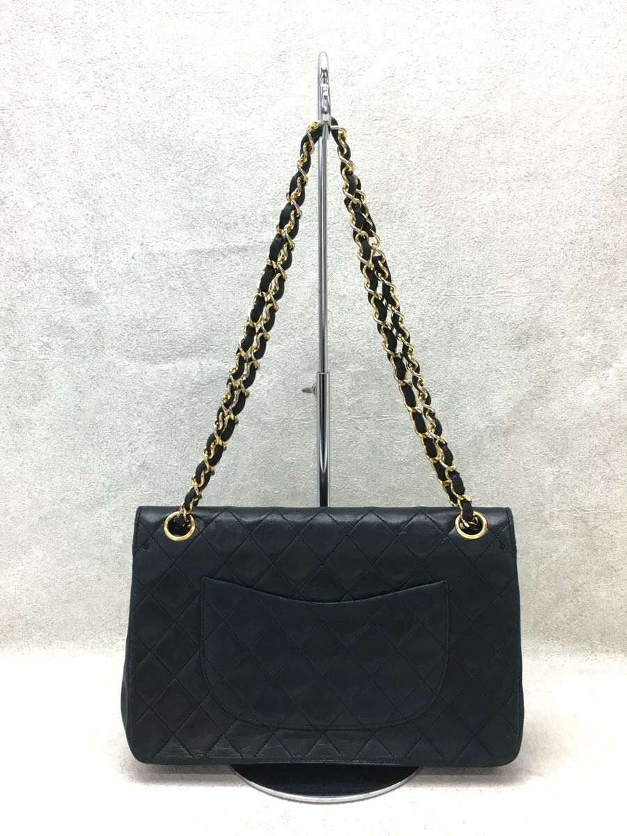Chanel Leather Plain Matelasse Shoulder Bag