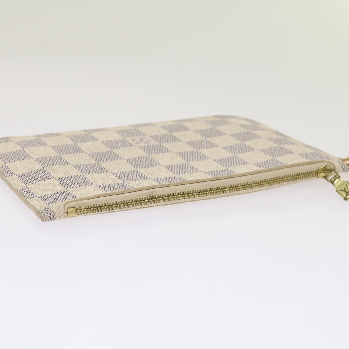 Louis Vuitton Neverfull Pouch  Canvas Clutch Bag