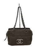 Chanel Leather Coco Mark Shoulder Bag