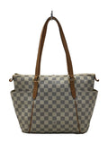 Louis Vuitton Totally MM Damier Azur White Shoulder Bag