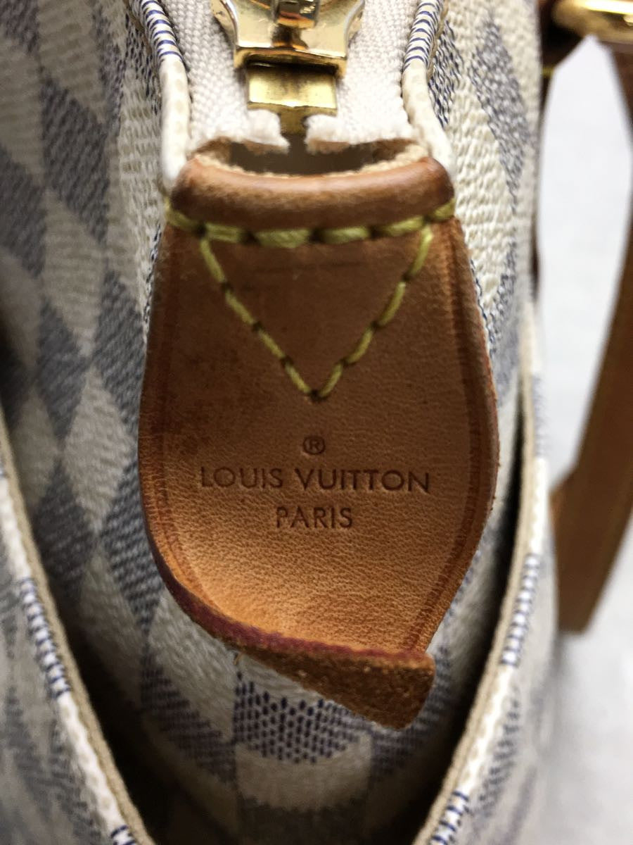 Louis Vuitton Totally MM Damier Azur White Shoulder Bag
