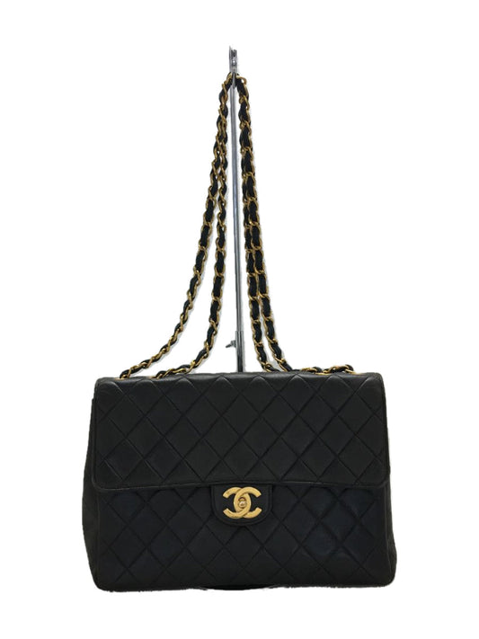 Chanel Matelasse Leather Double Chain Shoulder Bag