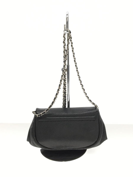 Chanel Caviar Skin Leather Chain Shoulder Bag