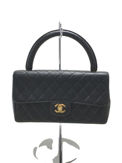 Chanel Caviar Leather Handbag Black