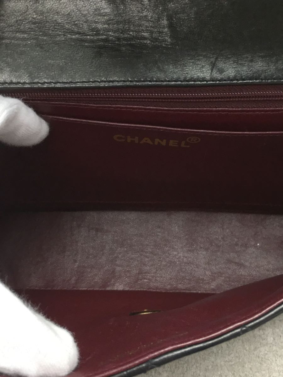 Chanel Caviar Leather Handbag Black