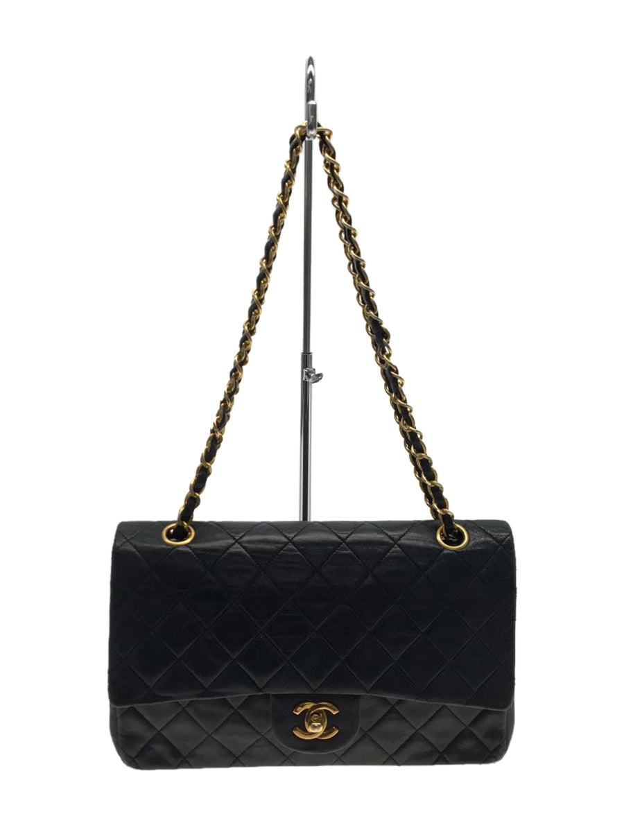 Chanel Matelasse Leather Double Flap Chain Shoulder Bag