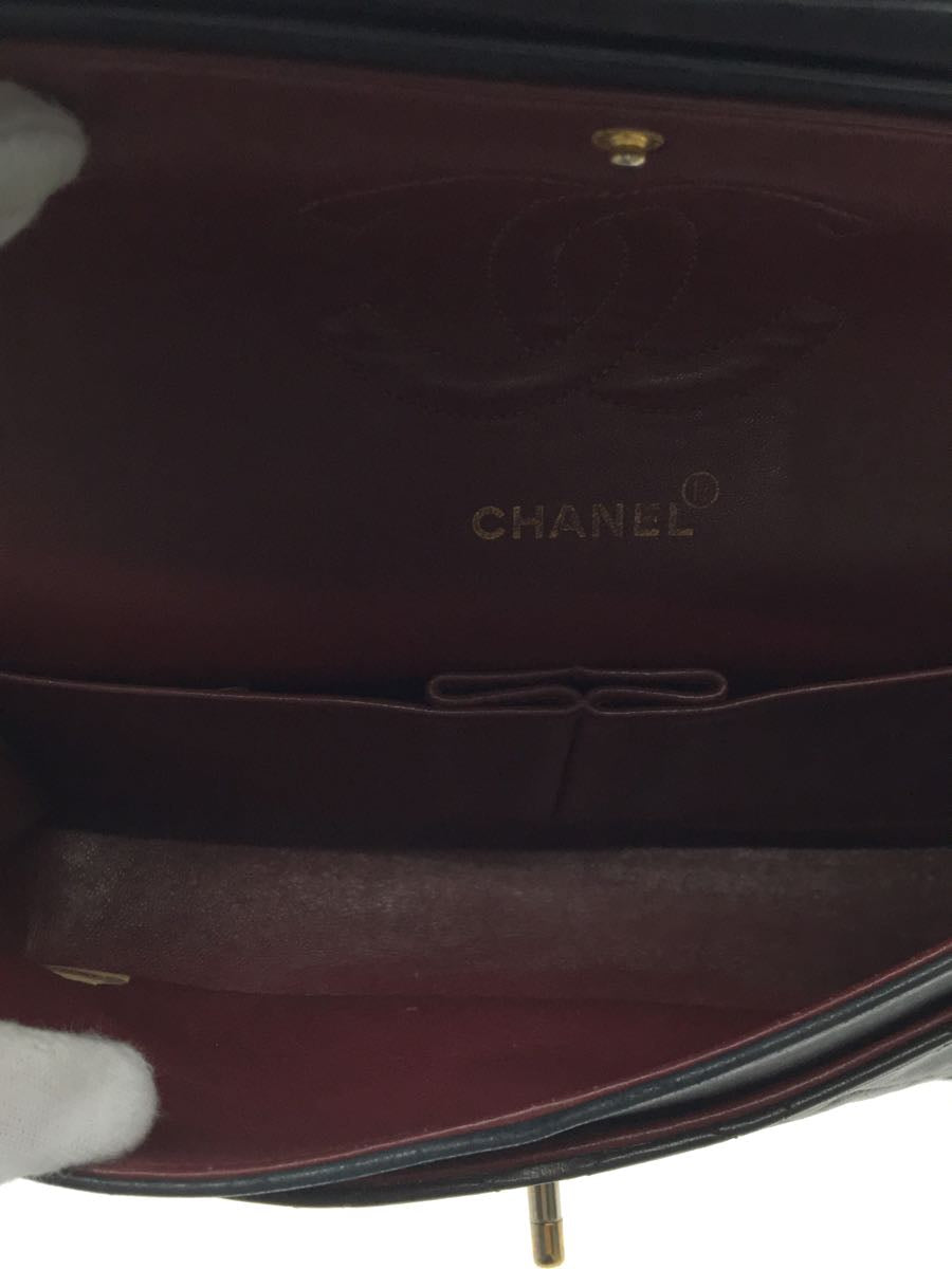 Chanel Matelasse Leather Double Flap Chain Shoulder Bag
