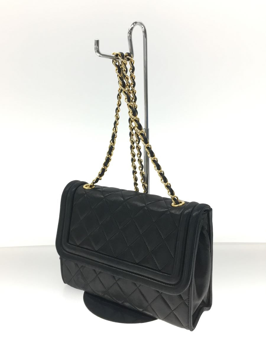 Chanel Leather Tassel Matelasse Shoulder Bag