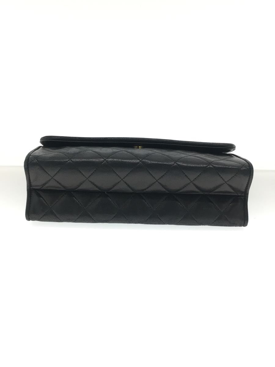 Chanel Leather Tassel Matelasse Shoulder Bag