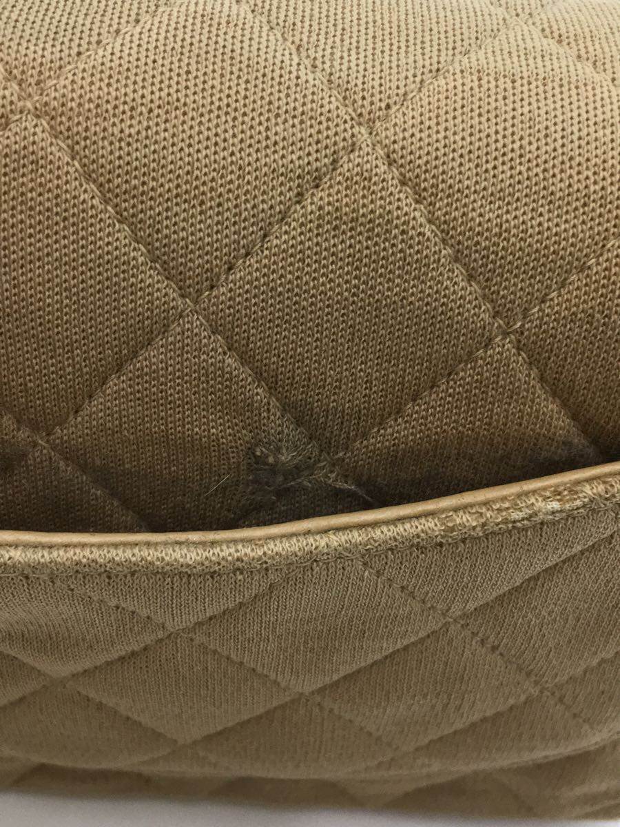 Chanel Cotton Plain Matelasse Chain Shoulder Bag